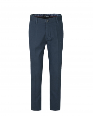 Kort Klasik Pamuk Pantolon Lacivert
